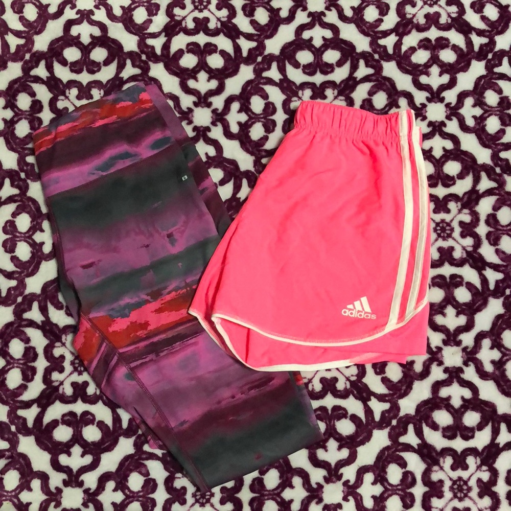 Adidas and RBK Workout lot